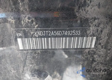 2013 Kia Soul from USA, damaged, VIN KNDJT2A56D7492533